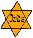 Star of David branded on jes in Nazi Germany